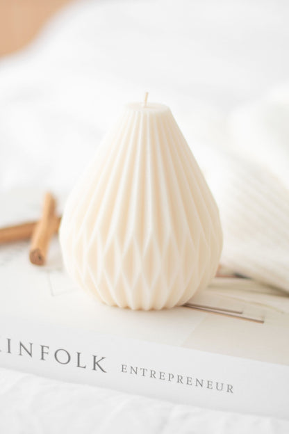Sculptural Candles Home Decor