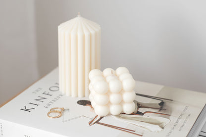 Sculptural Candles Bubble Style
