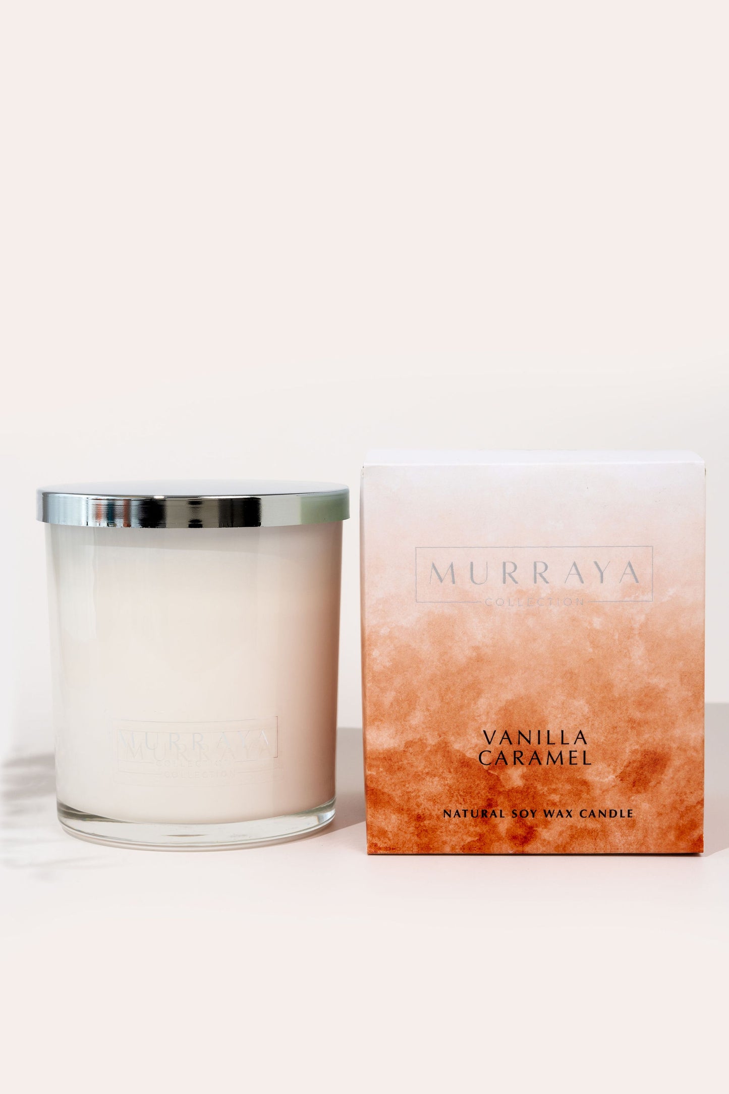 Scented Soy Wax Candles Vanilla Caramel